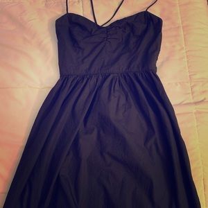 American Apparel Black Skater Dress